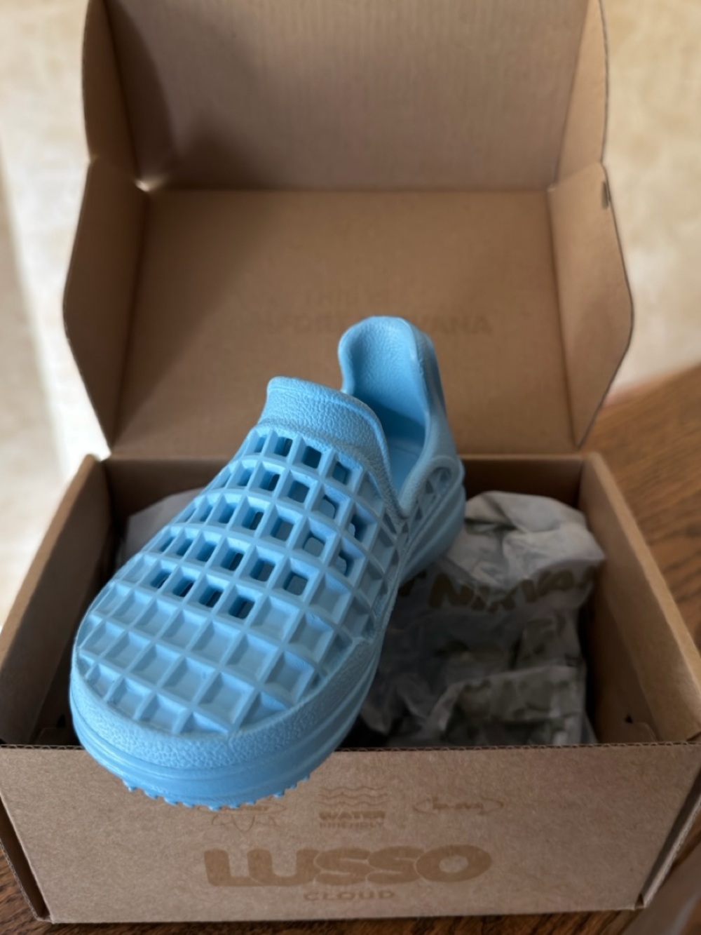 Lusso Cloud Kids Blue Slip-On